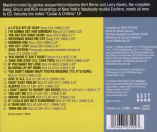 Exciters, The - Soul Motion: The Complete Bang, Shout & RCA Recordings 1966-69
