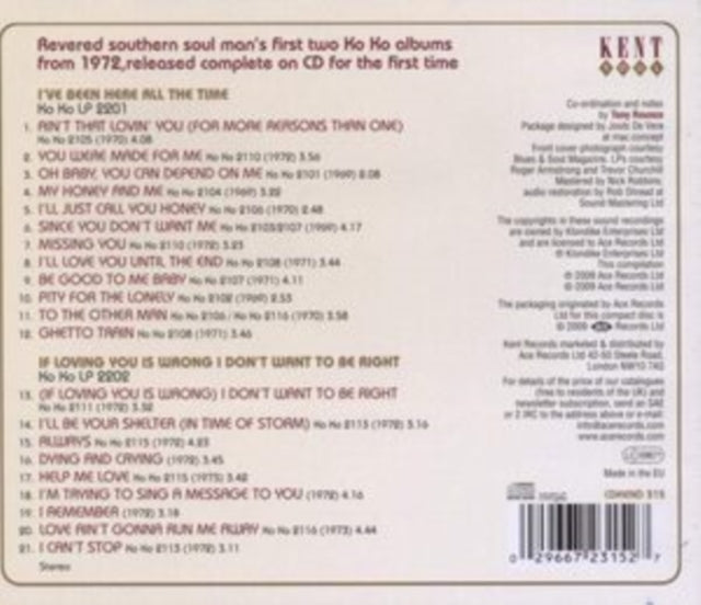 Ingram, Luther - I've Been Here All The Time/If Loving You Is Wrong I Don't Want To Be Right