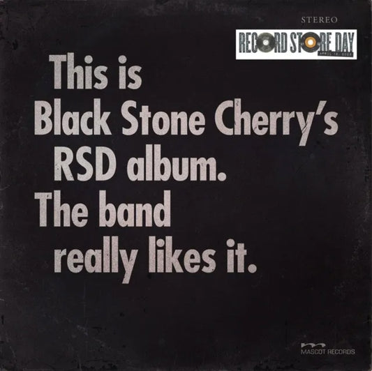 Black Stone Cherry - This Is Black Stone Cherry's Rsd Album. The Band Really Likes It. (Rsd 25)