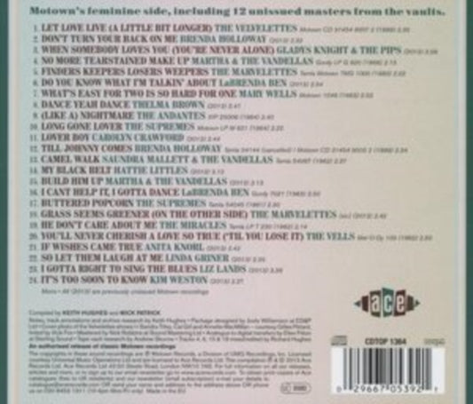 Finders Keepers - Motown Girls 1961-1967 - Finders Keepers - Motown Girls 1961-1967