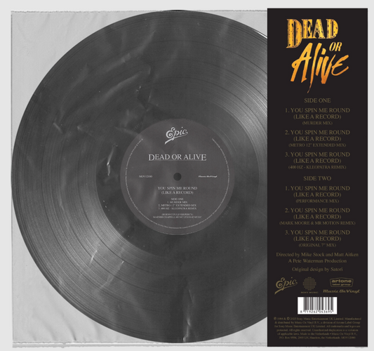 Dead Or Alive - You Spin Me Round (Like A Record) (2026 Reissue)