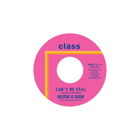 Buster & Eddie - Can't Be Still / There I Was
