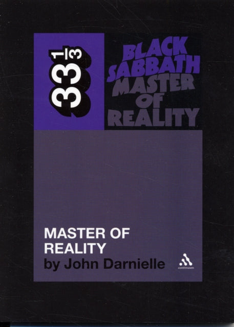 Darnielle, John - 33 1/3 : Black Sabbath -  Master Of Reality (56)