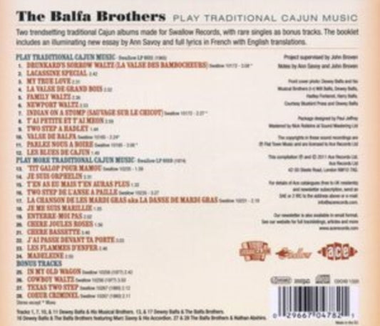 Balfa Brothers, The - Play Traditional Cajun Music