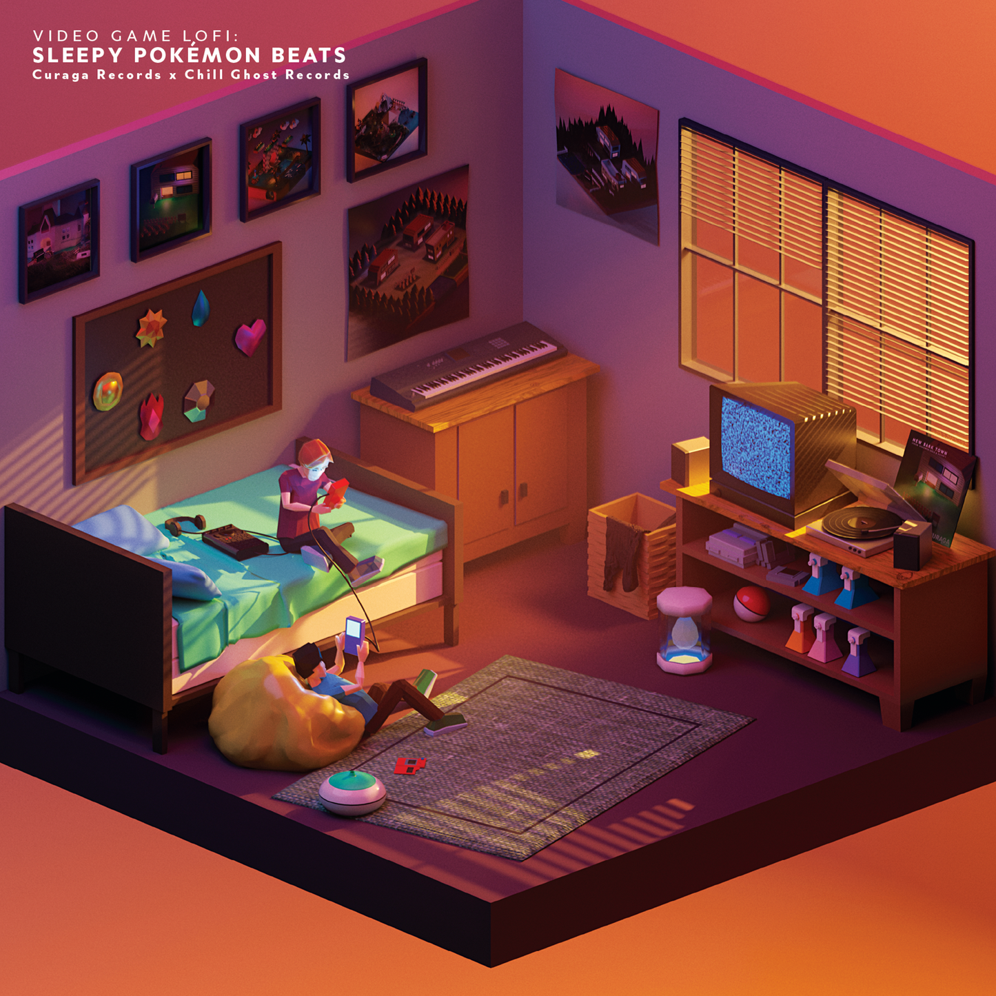 Video Game LoFi: Pokémon Lullabies - Various Artists from Curaga Records and Chill Ghost Records (RSD 2026)
