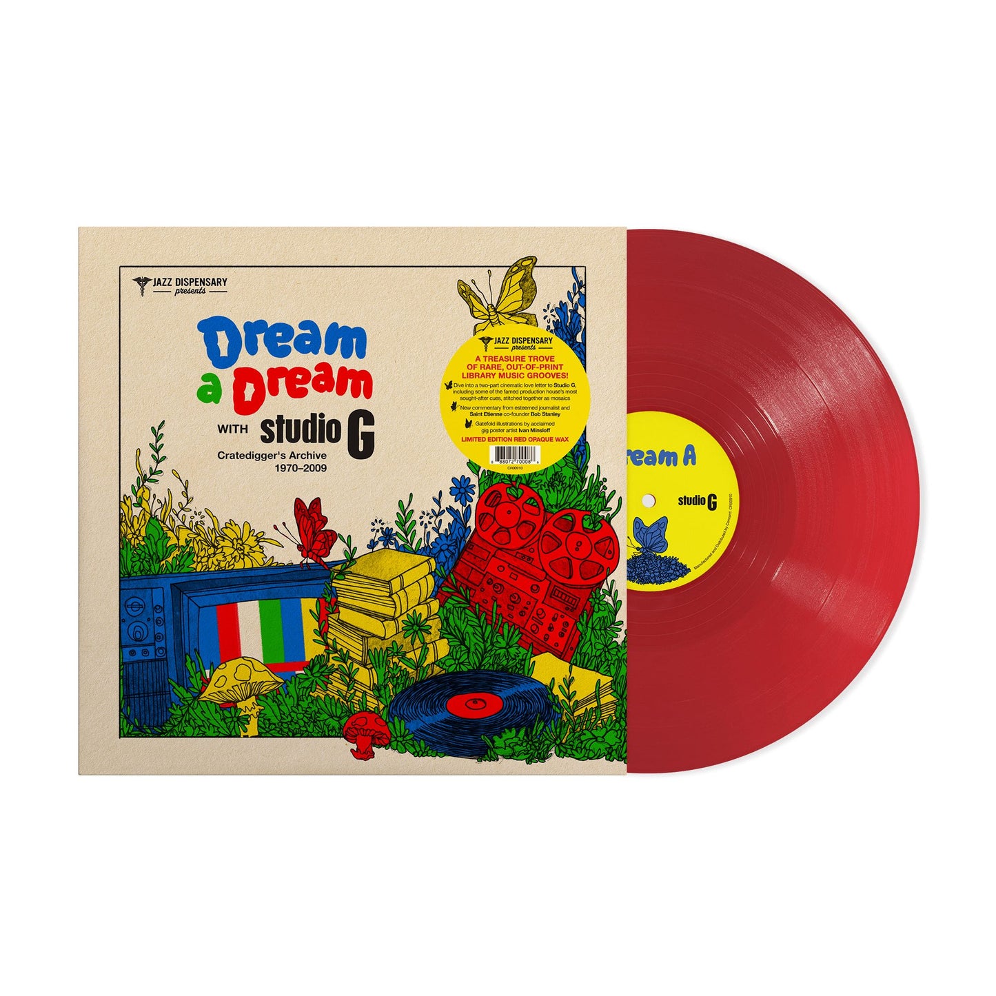 Jazz Dispensary Presents: Dream A Dream with Studio G: Cratedigger’s Archive (1970-2009) - Various Artists