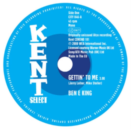 King, Ben E /The Marvellos - Gettin' To Me / I Need You