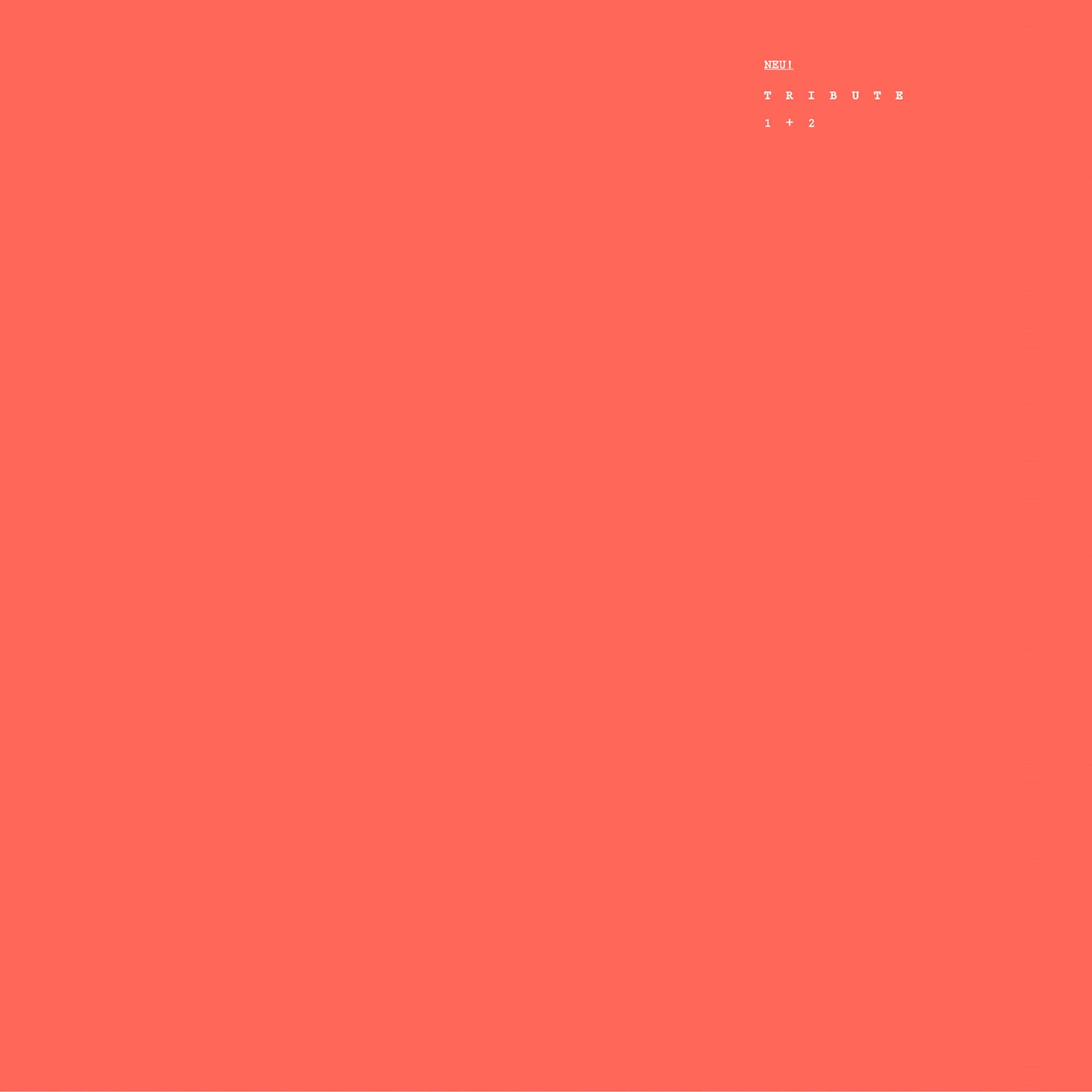 Tribute To Neu!, A - Various Artists (Rsd 24)