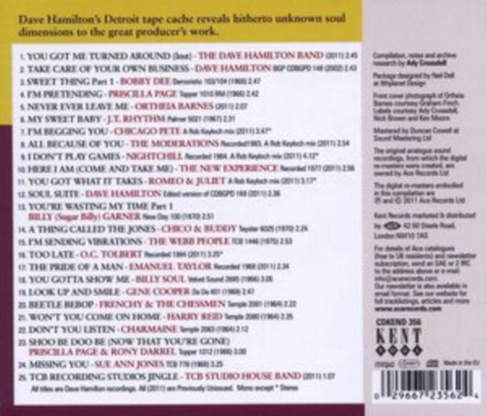 Dave Hamilton's Detroit Soul - Dave Hamilton's Detroit Soul