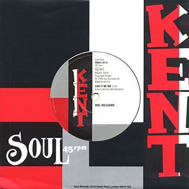Williams, Mel / Arthur Wright Orchestra - Can It Be Me / Lay This Burden Down