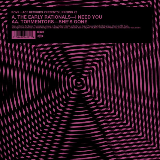 Early Rationals, The / Tormentors - I Need You / She's Gone