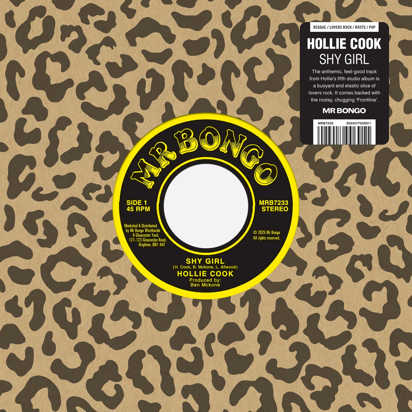 Cook, Hollie - Shy Girl / Front Line