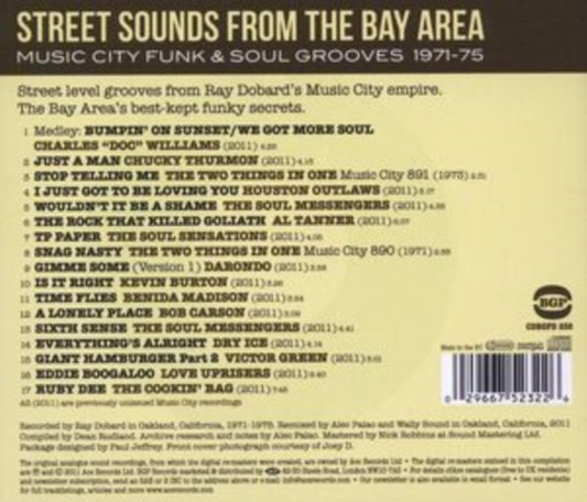 Street Sounds From The Bay Area: Music City Funk & Soul Grooves 1971-75 - Street Sounds From The Bay Area: Music City Funk & Soul Grooves 1971-75