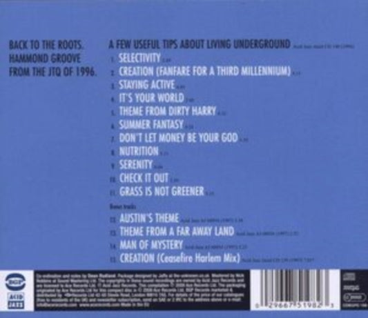 James Taylor Quartet, The - A Few Useful Tips About Living Underground