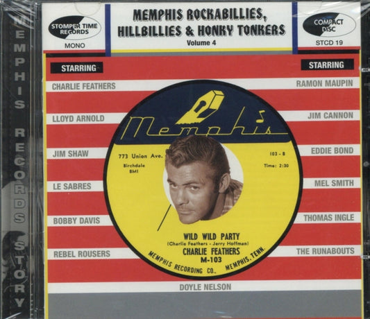 Memphis Rockabillies,Hillbillies & Honky Tonkers 4 - Memphis Rockabillies,Hillbillies & Honky Tonkers 4