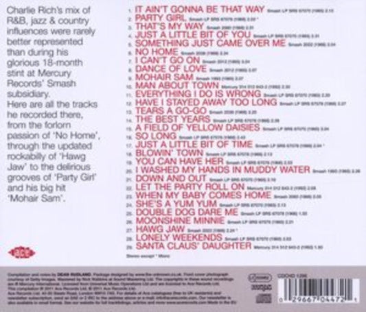 Rich, Charlie - It Ain't Gonna Be That Way - The Complete Smash Sessions