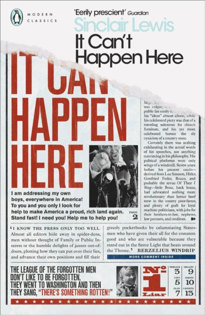Lewis, Sinclair - It Cant Happen Here