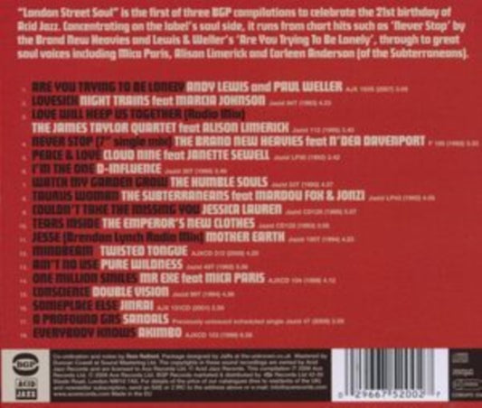 London Street Soul 1988-2009. 21 Years Of Acid Jazz Records - London Street Soul 1988-2009. 21 Years Of Acid Jazz Records