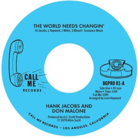 Jacobs, Hank And Don Malone - The World Needs Changin' (2022 Reissue)