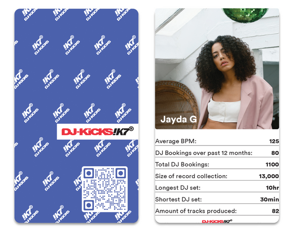 G, Jayda - DJ Kicks: Jayda G (!K7 40th Anniversary Edition)