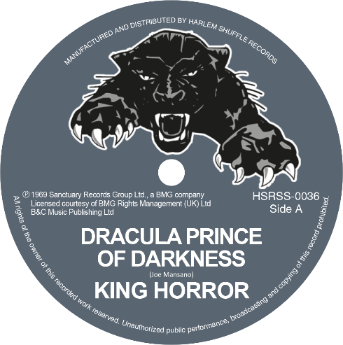 King Horror - Dracula Prince Of Darkness / Ghost Hour