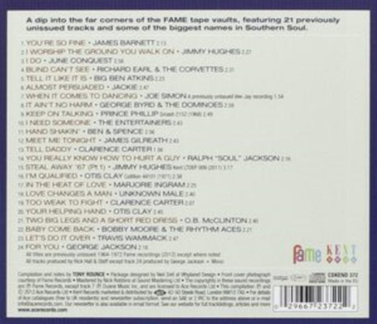 Hall Of Fame: Rare And Unissued Gems From The FAME Vaults - Hall Of Fame: Rare And Unissued Gems From The FAME Vaults