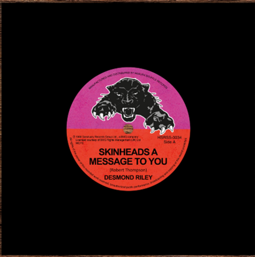 Riley, Desmond - Skinheads A Message To You / If I Had Wings (2025 Reissue)