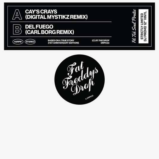 Fat Freddy's Drop - Cay's Cray's (Digital Mystikz remix / Carl Borg remix)