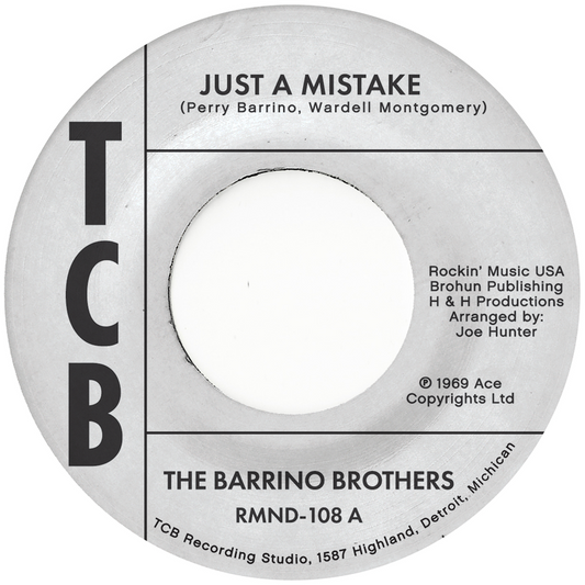 Barrino Brothers, The - Just A Mistake / I'll Take My Flowers Right Now