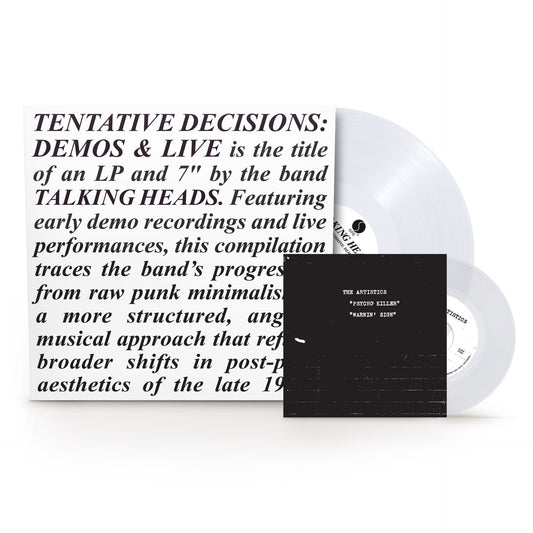 Talking Heads - Tentative Decisions 1974 - 1976 (Black Friday 2025)