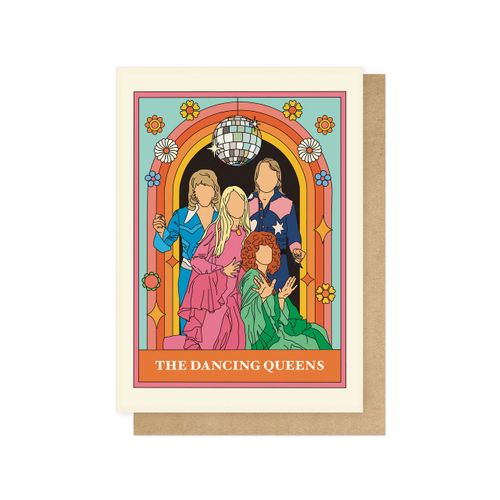 Greetings Card - The Dancing Queens (Abba)