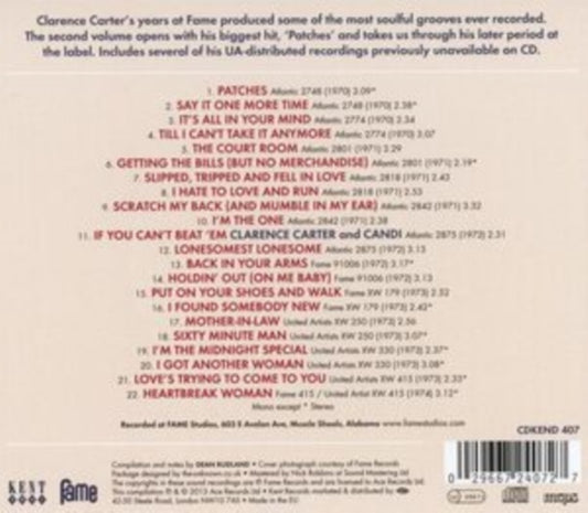 Carter, Clarence - The Fame Singles Volume 2 1970-73
