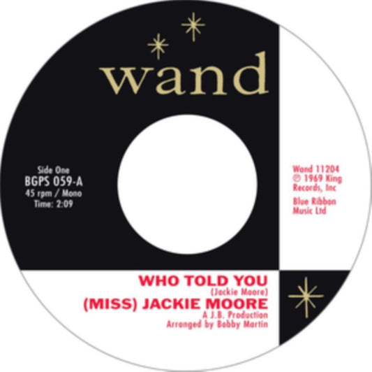 Moore, (Miss) Jackie - Who Told You / The Same Change
