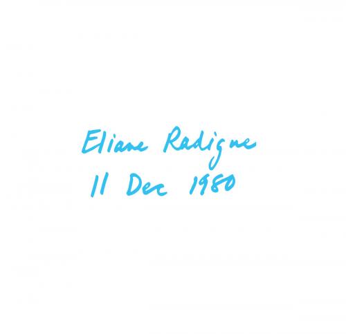 Radigue, Eliane - 11 Dec 1980 (2026 Repress)