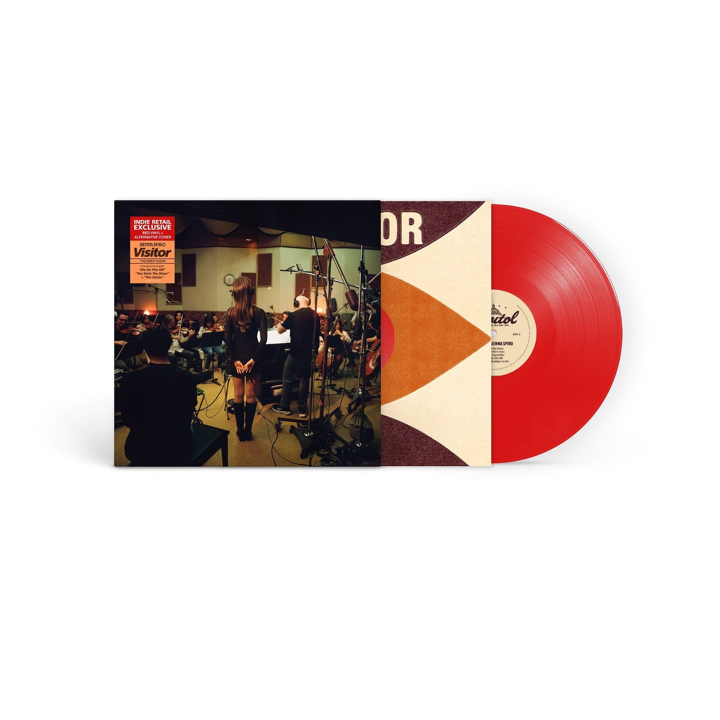 Red LP with Alt Art