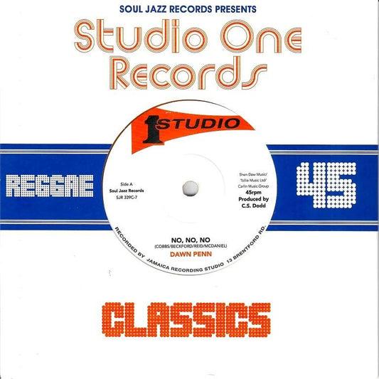 Penn, Dawn & Jackie Mittoo - No No No / Ghetto Organ
