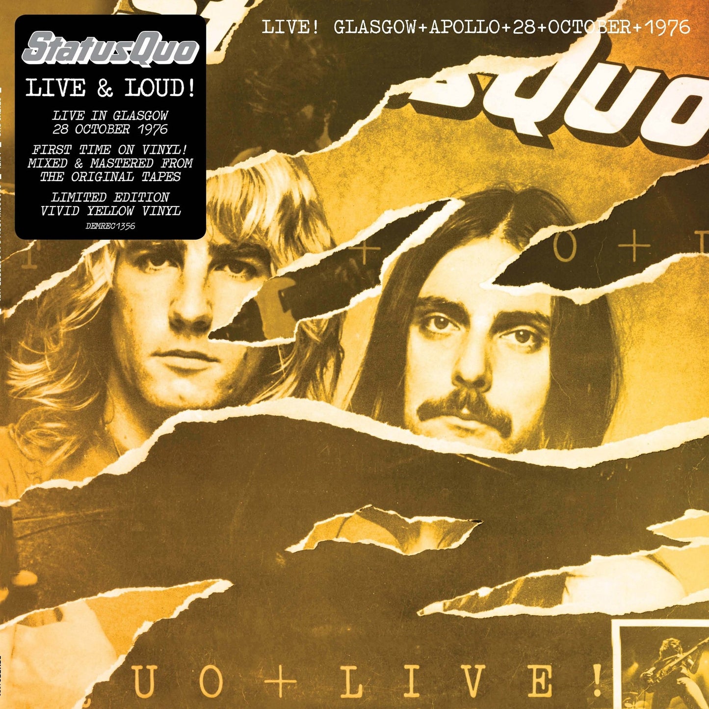 Status Quo - Live In Glasgow 28th October 1976 