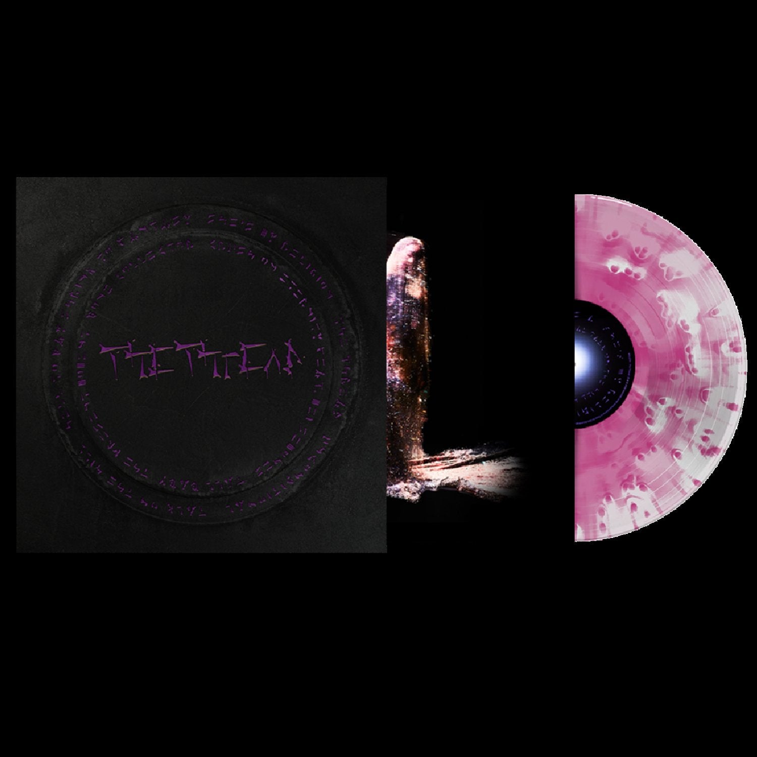 Neon Magenta Clear Cloud LP