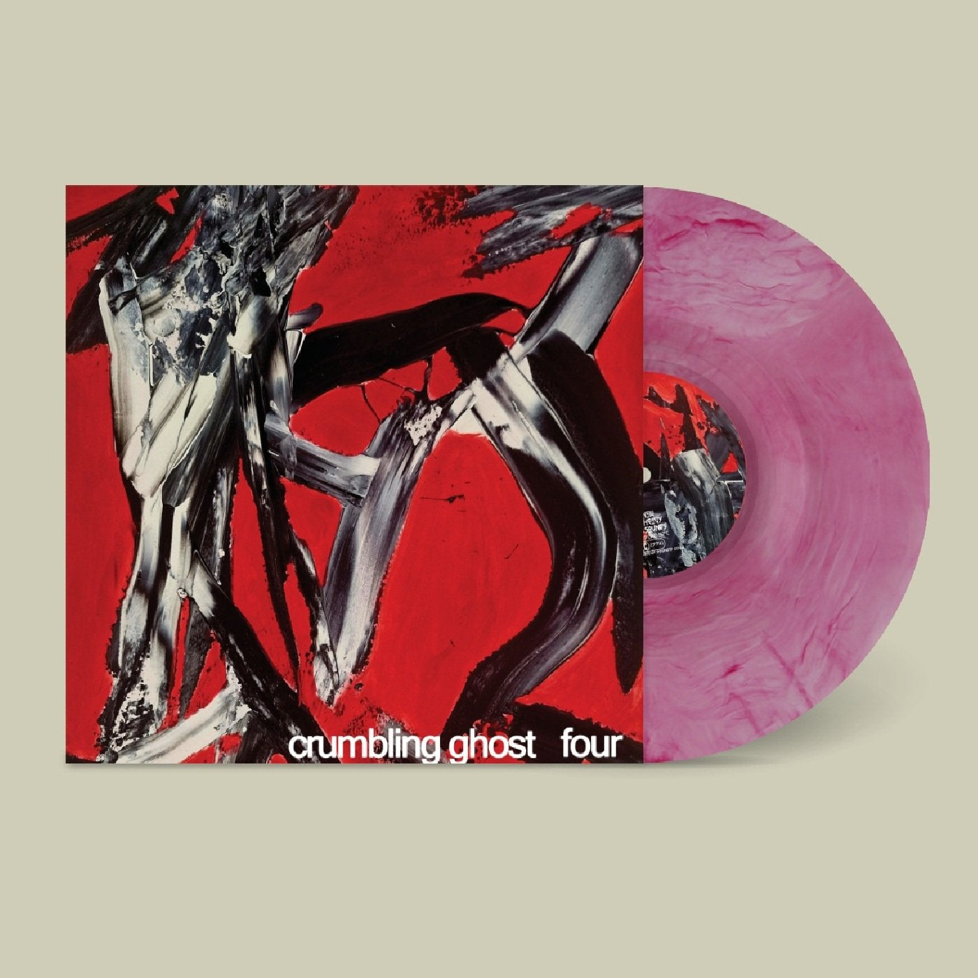 Red + White Marble LP