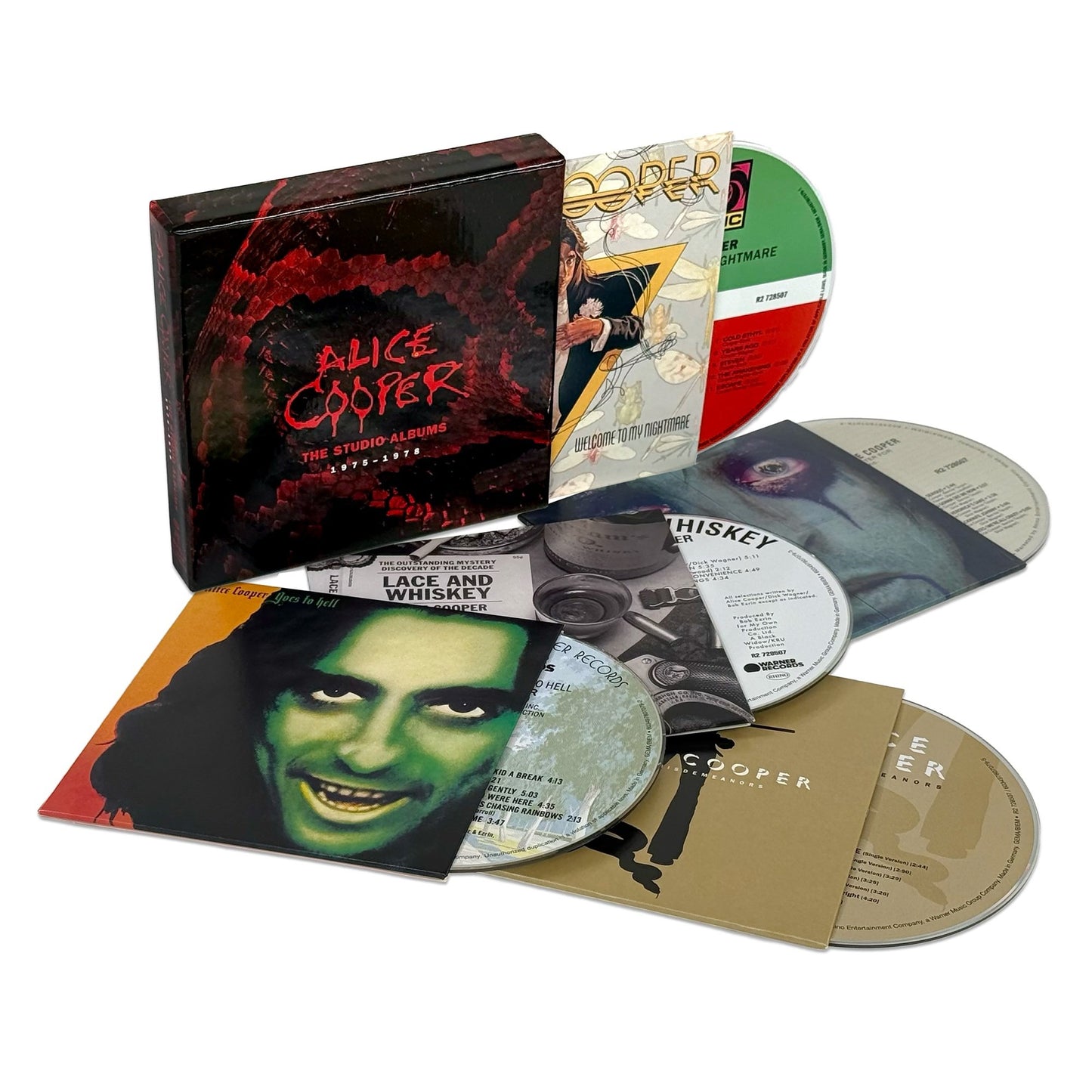 5CD Clamshell Boxset