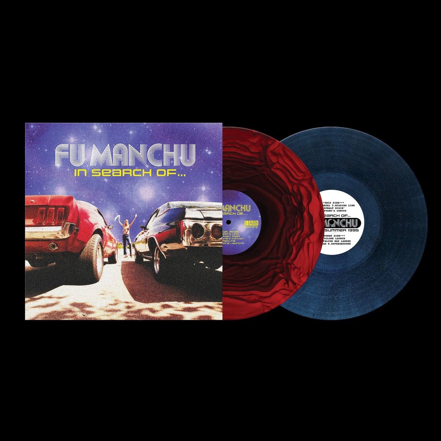 Red Blue Vinyl & Custom Night Sky 2LP with Bonus Tracks