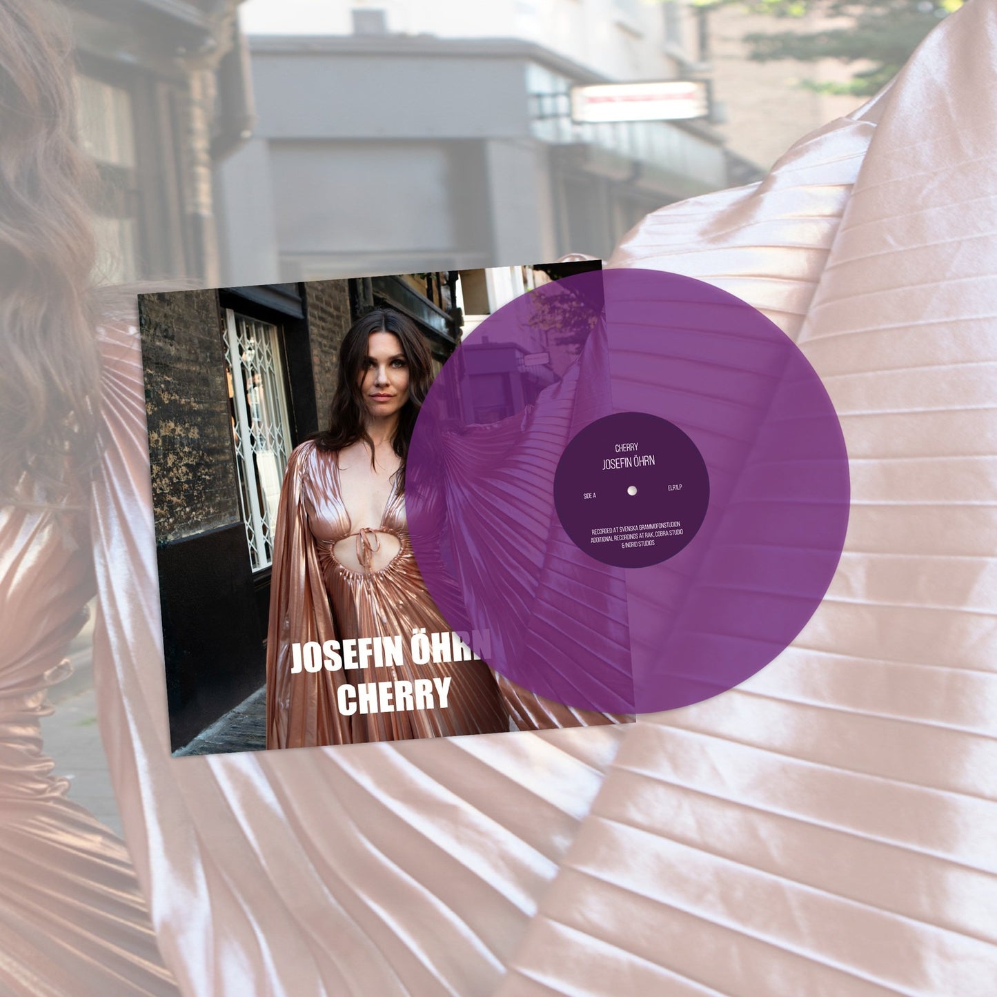 *Signed* Transparent Purple LP 