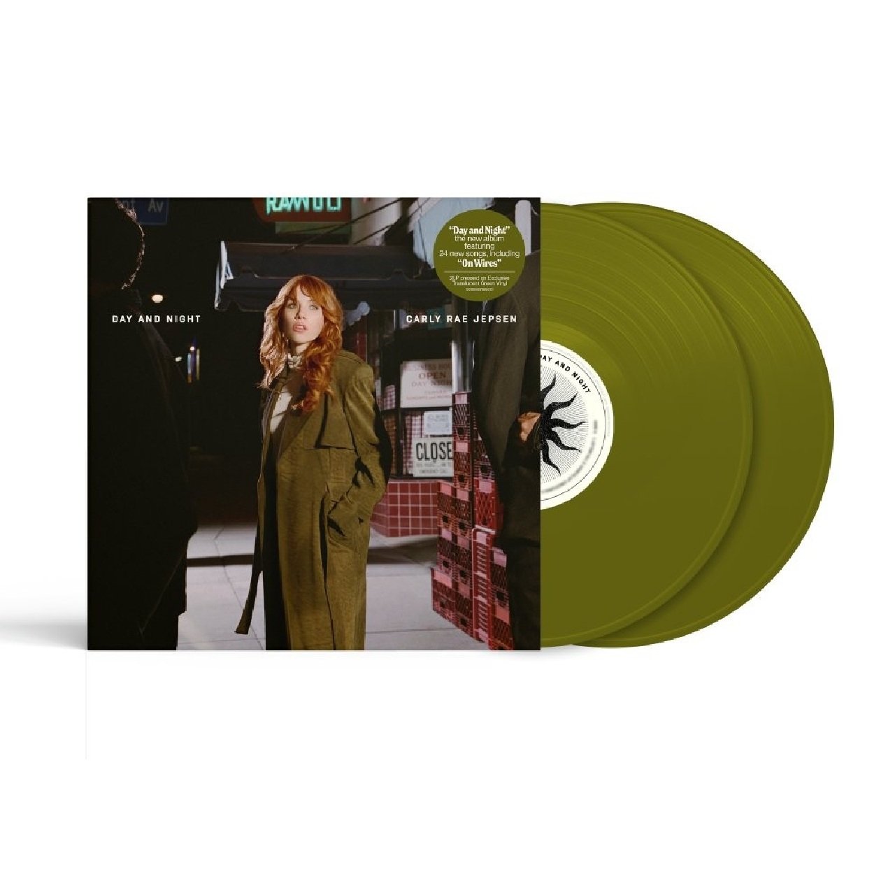 Translucent Forest Green 2LP with Alt Art