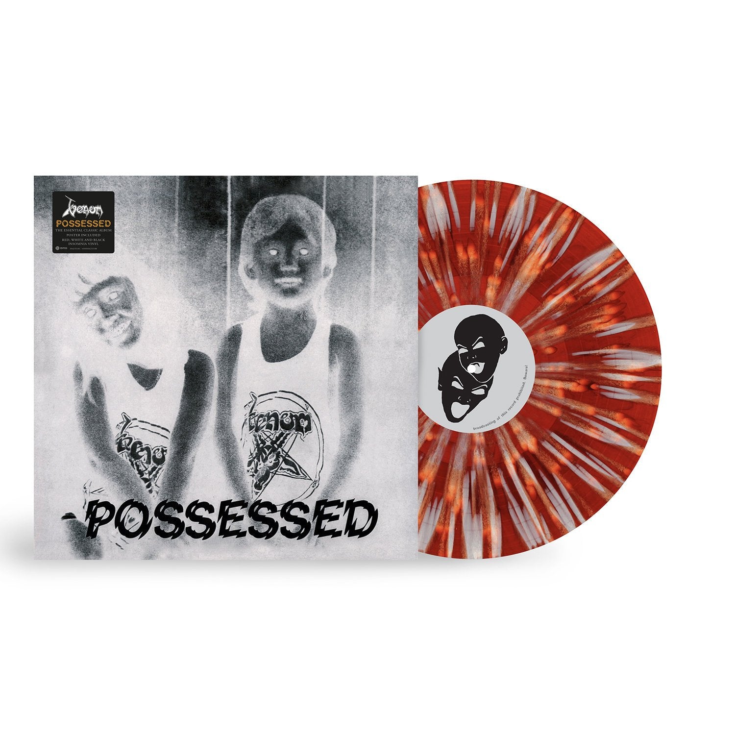 "Red, Black, White Insomnia" LP + Poster