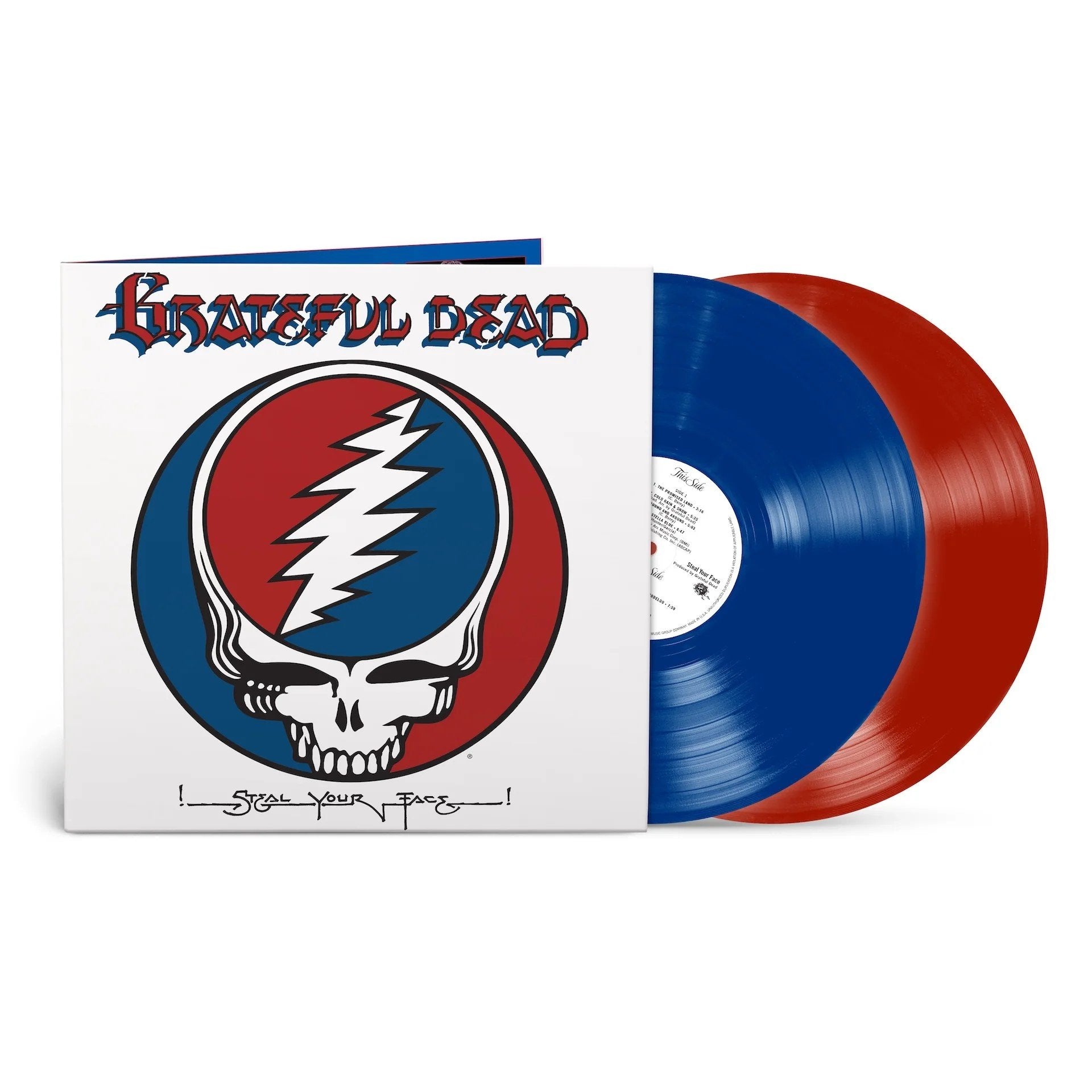 "Red & Stealie Blue" 2LP