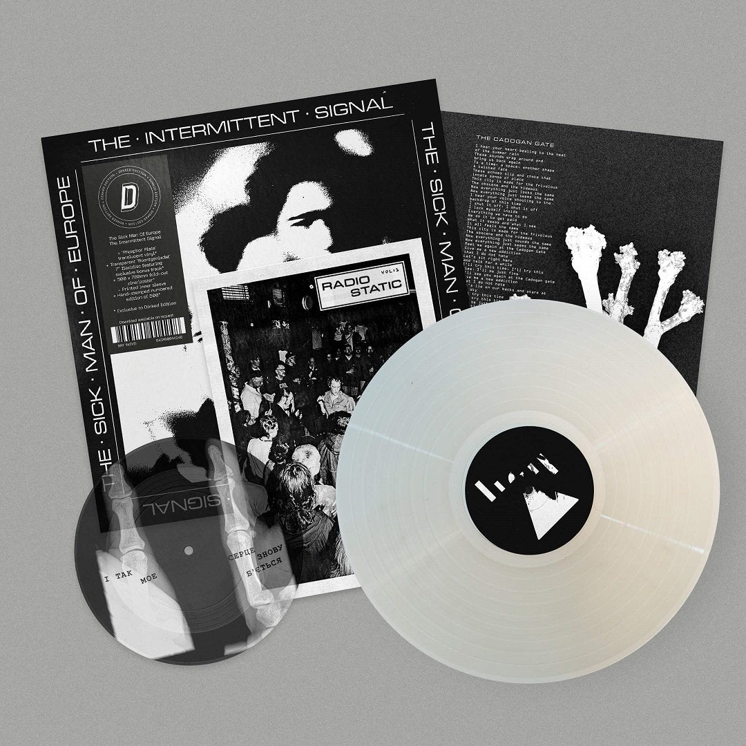 Dinked Edition -  "Phosphor Plate" Translucent LP + Clear ‘Roentgenizdat’ Flexi 7” + Zine/Poster