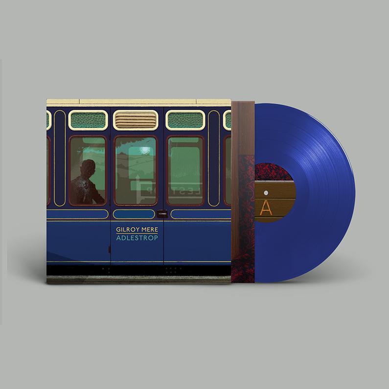 Blue LP with Blue Cover