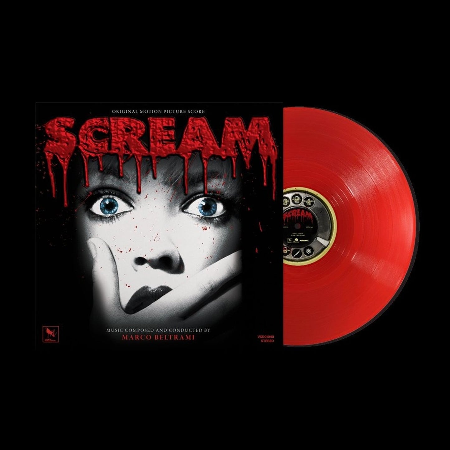 Translucent Ruby LP in Die-cut Sleeve