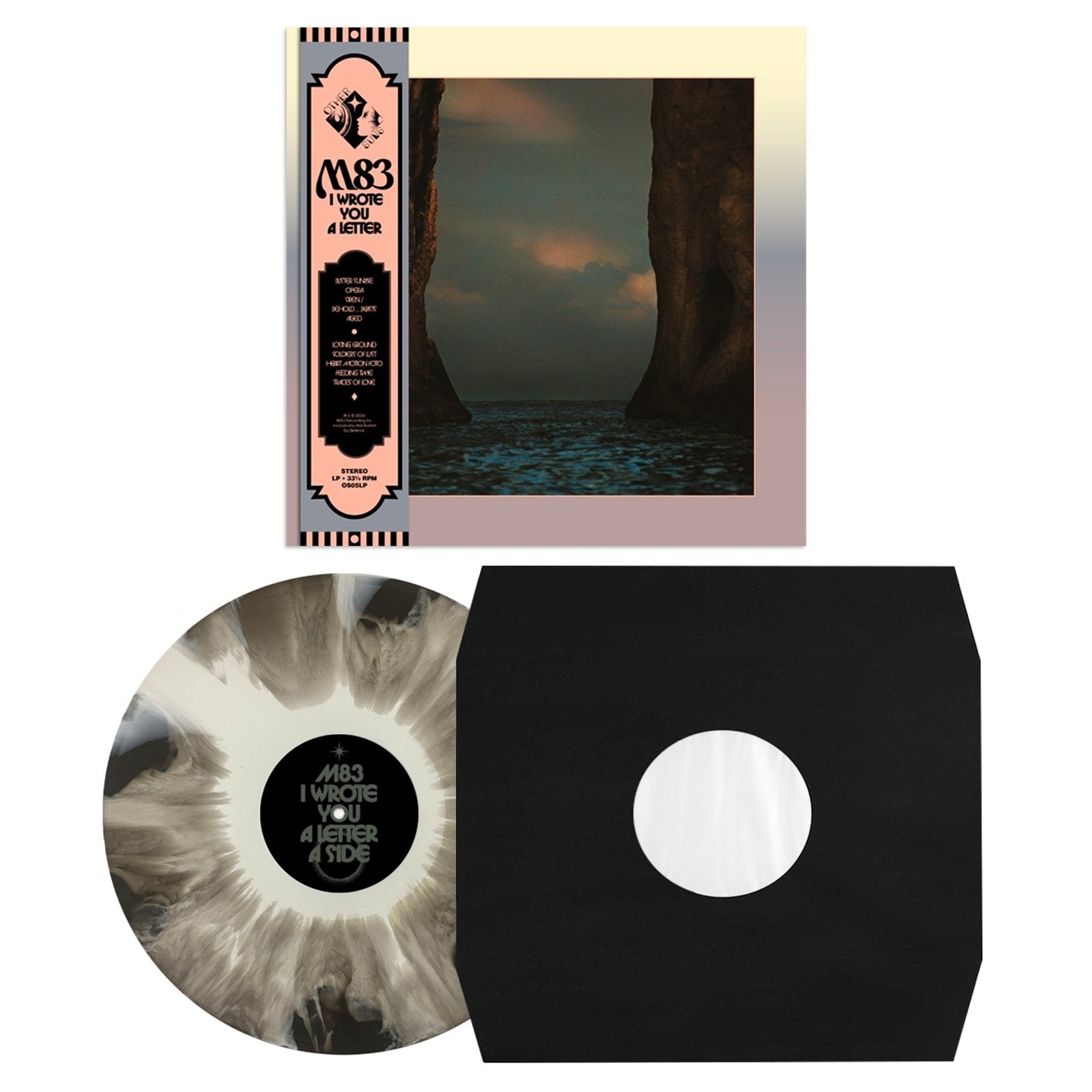 Black & White Swirl LP
