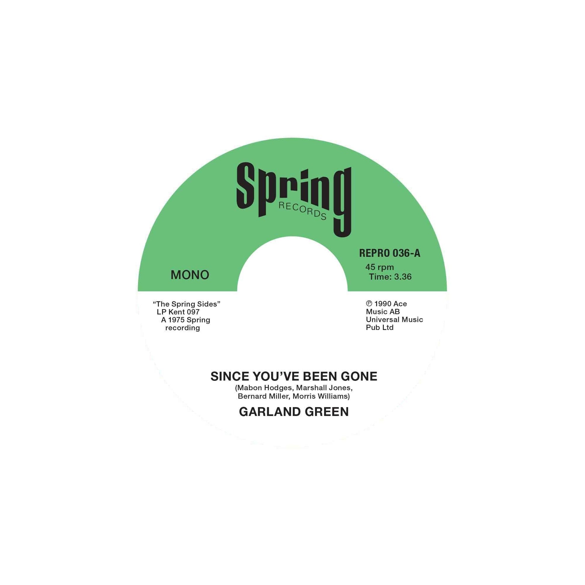 Green, Garland - Since You've Been Gone / Just Loving You